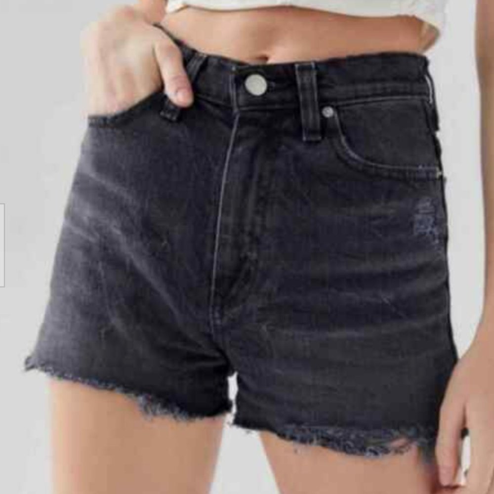 BDG High Rise Girlfriend Jean Shorts